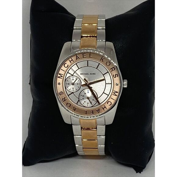 Michael Kors Ryland MK6196 Women Stainless Steel Analog Dial Quartz Watch JK340 - Picture 1 of 12